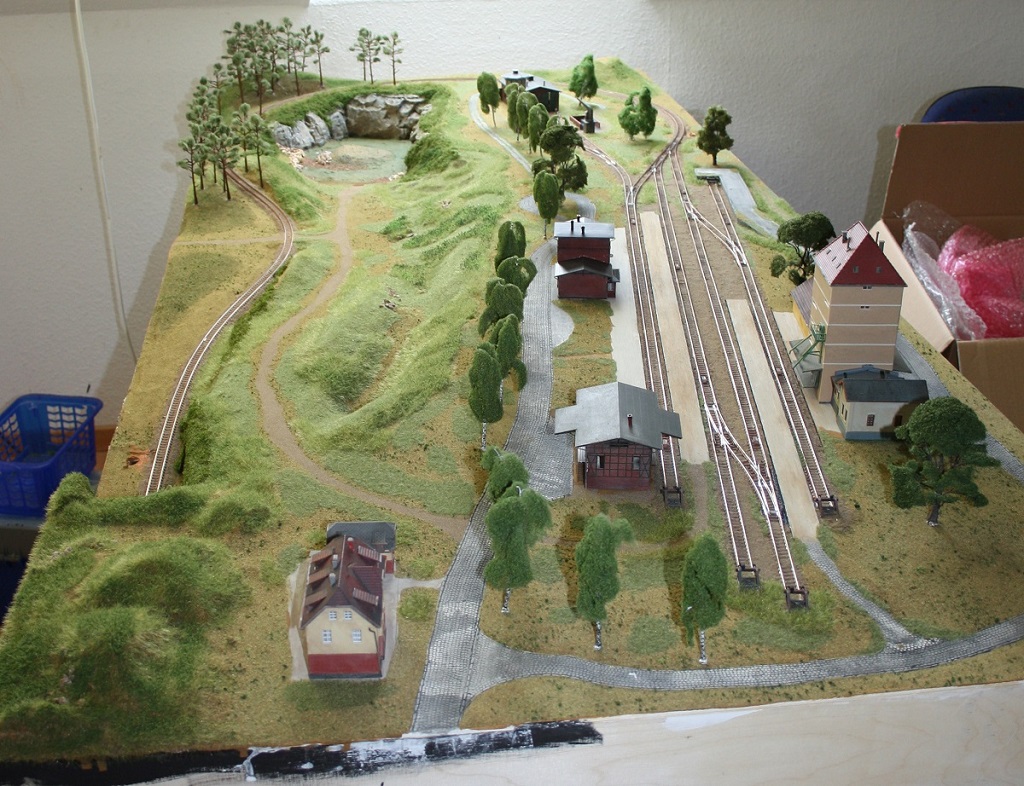 Kleiner Endbahnhof Spur N Reloaded Stummis Modellbahnforum